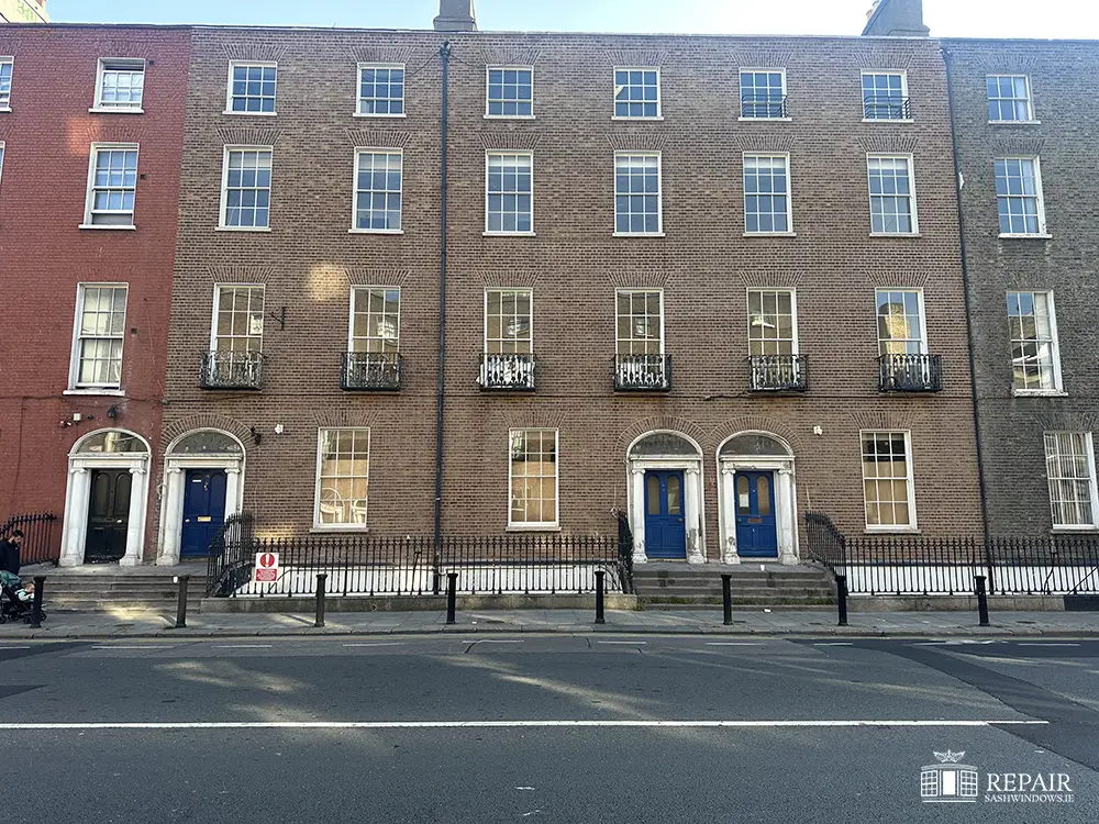 Arthur's Hotel Gardiner Street, D1. Sash Window Refurbishment